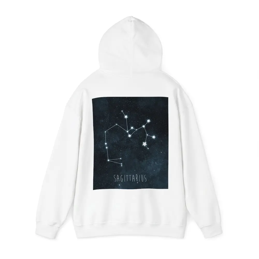 Sagittarius Constellation Stars Dark Sky – Hoodies