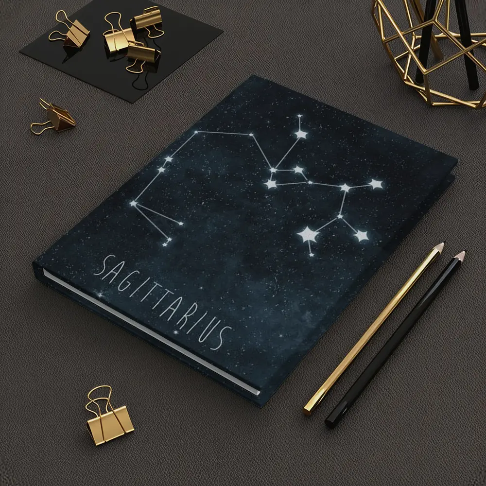 Sagittarius Constellation Stars Dark Sky – Notebooks