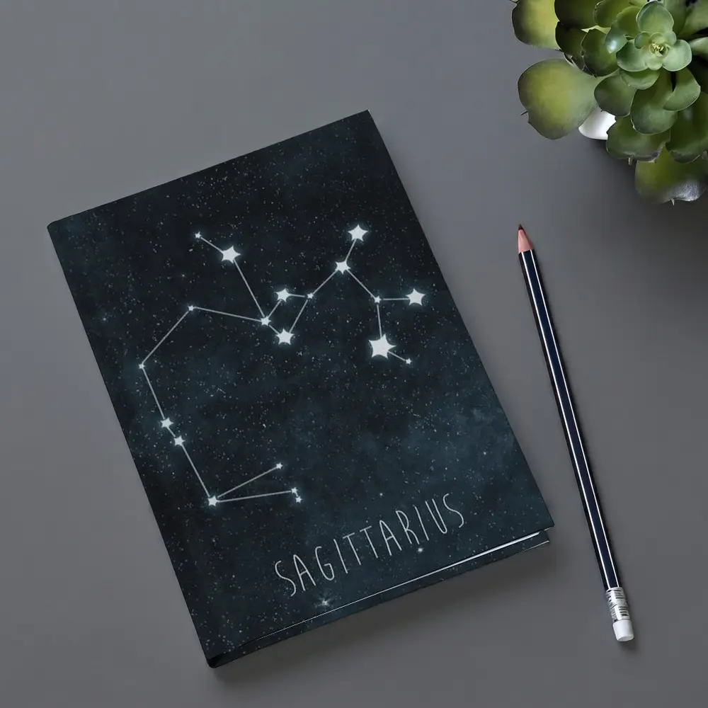 Sagittarius Constellation Stars Dark Sky – Notebooks