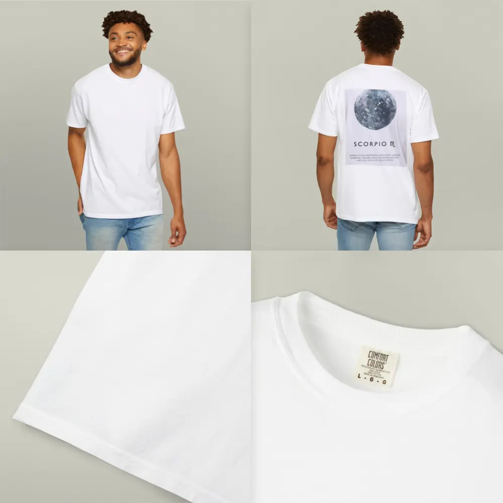 Scorpio Zodiac Moon Constellation Art Print – T-Shirts