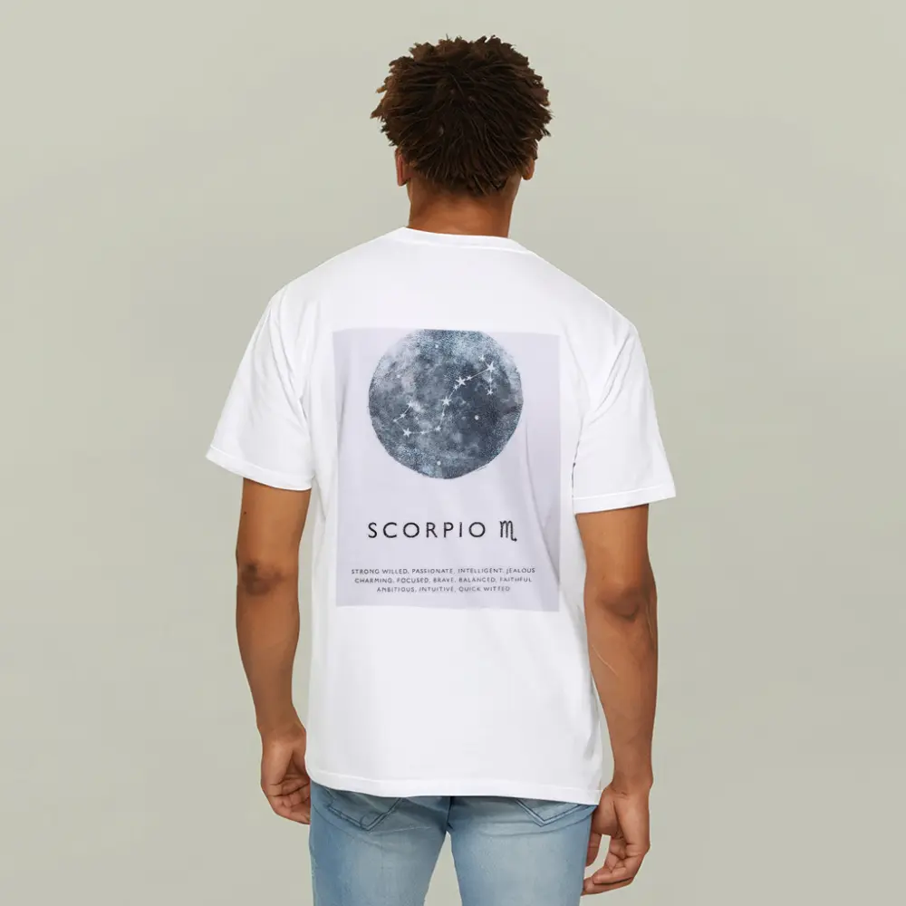 Scorpio Zodiac Moon Constellation Art Print – T-Shirts
