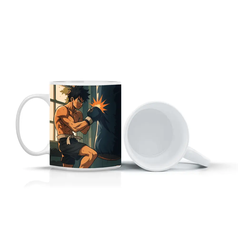 Anime Boxer Training Punch Bag Gym – Mugs