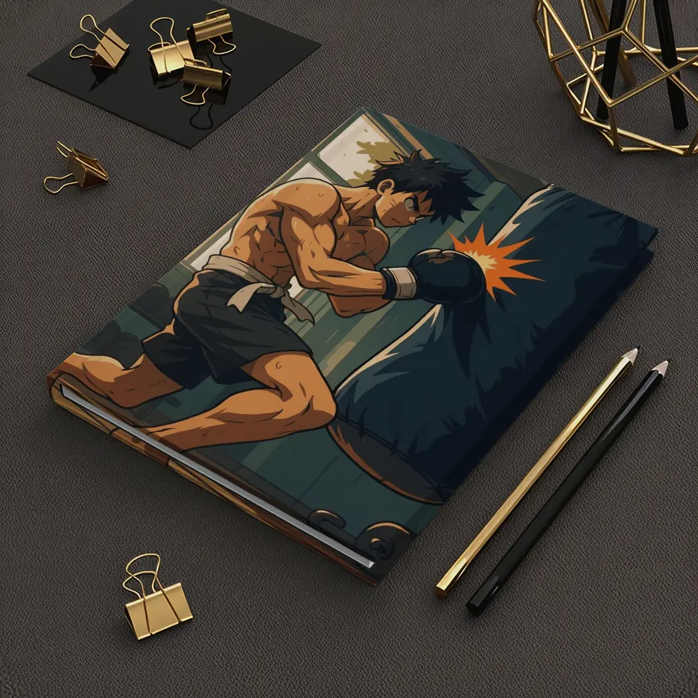 Anime Boxer Training Punch Bag Gym – Notebooks