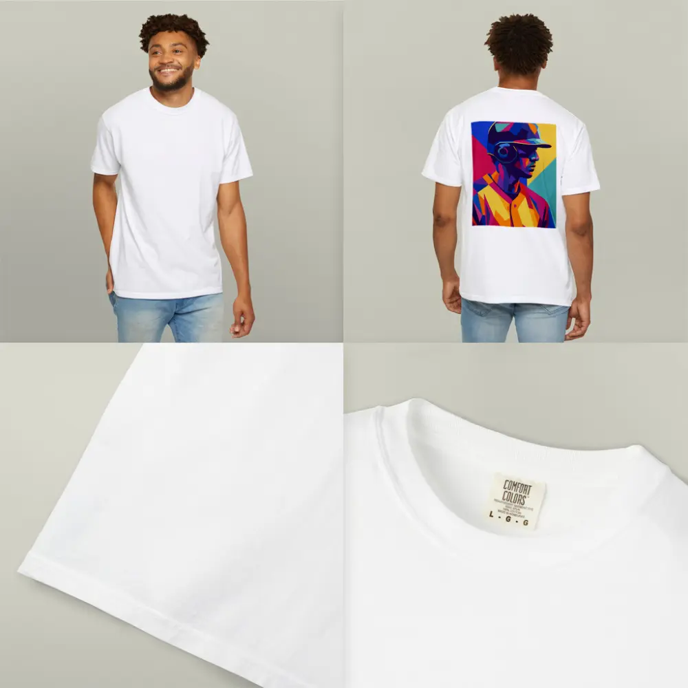 Baseball Player Bold Geometric Pop Art – T-Shirts