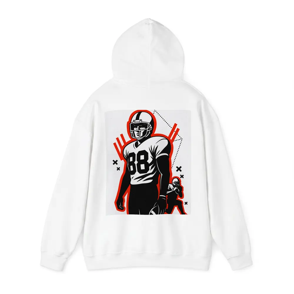 American Football Player Number Eighty Eight Art – Hoodies
