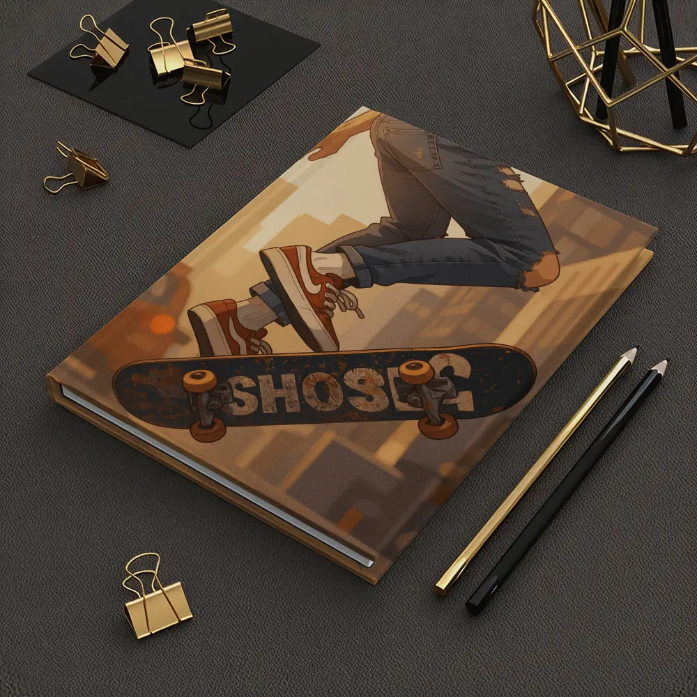 Skater Kickflip Anime Art Urban Street – Notebooks