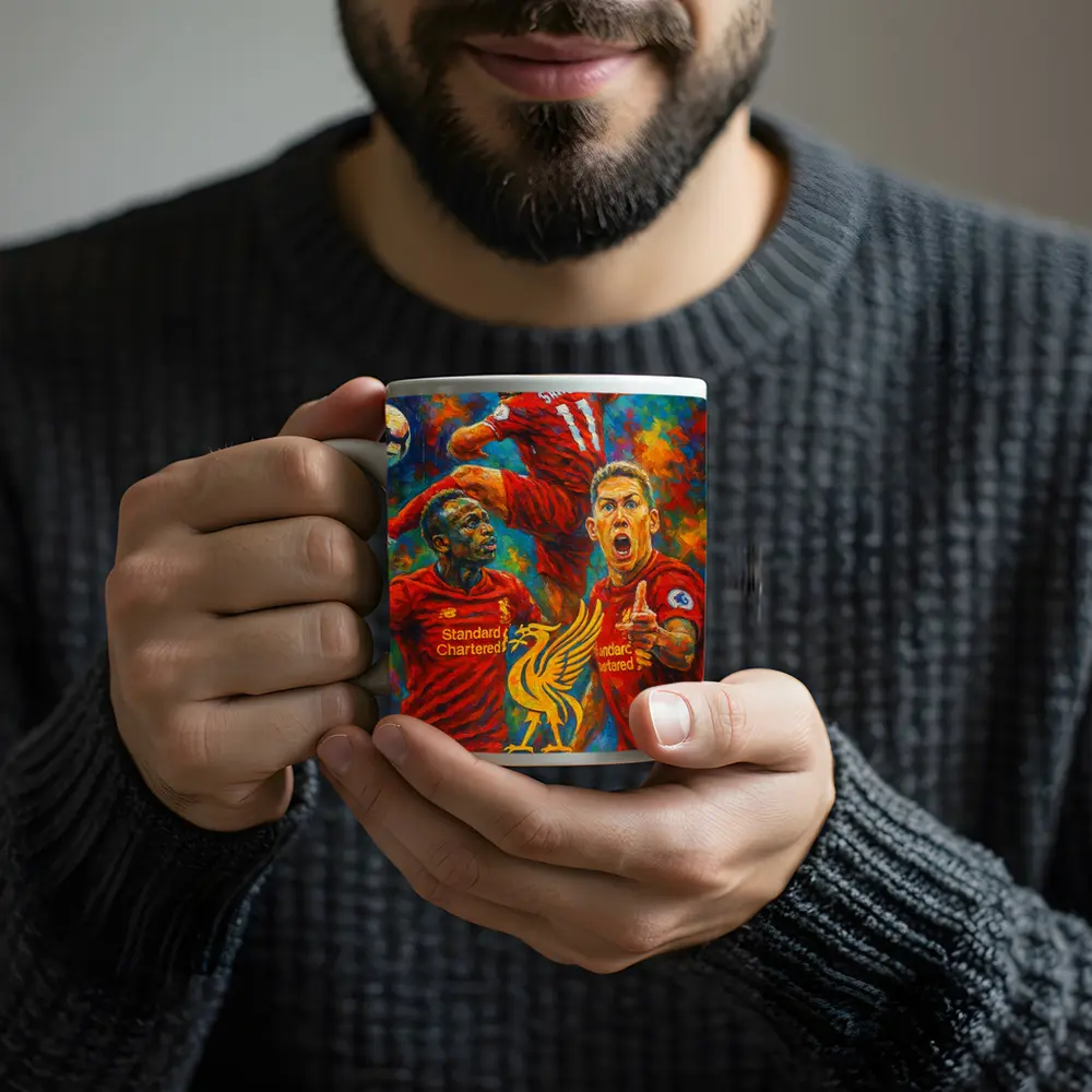 Liverpool FC Players Oil Painting Art – Mugs
