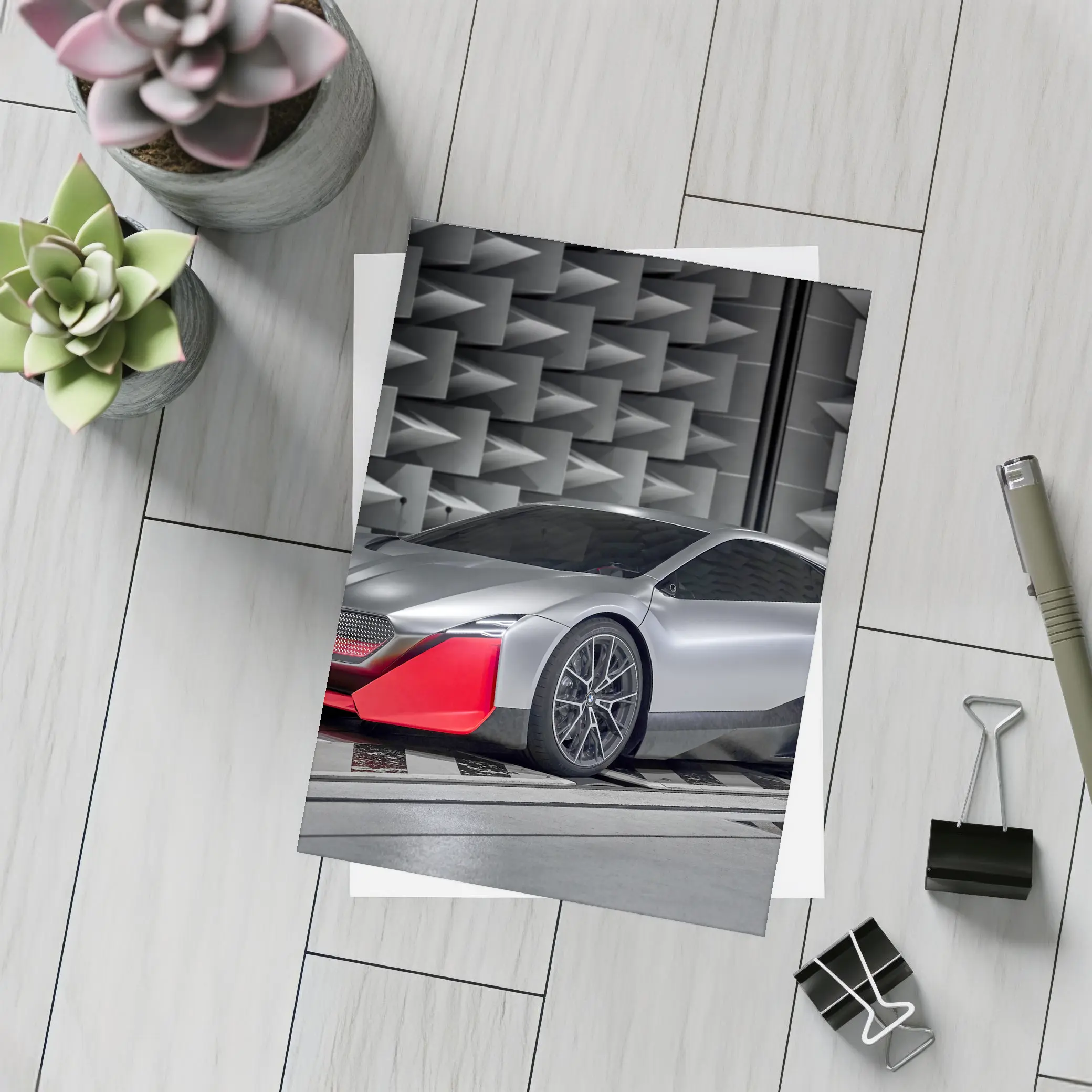 BMW Vision M Next Concept Car Studio – Postcards