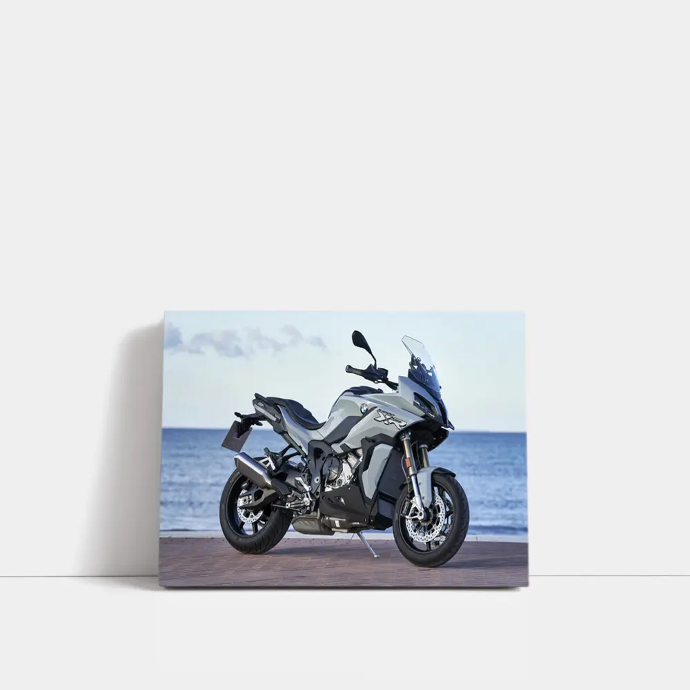BMW S1000XR Adventure Bike Ocean Background – Wall Art