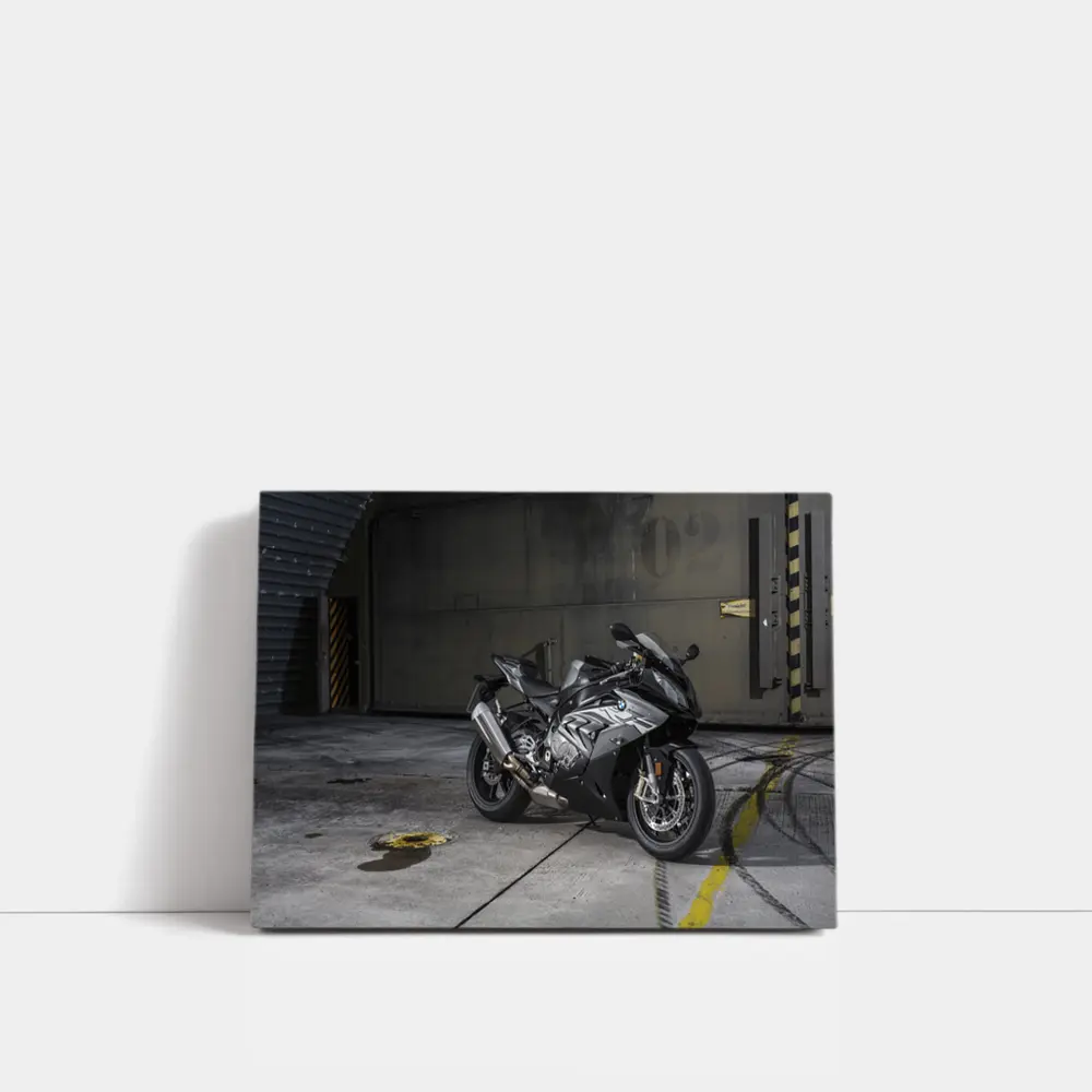BMW S1000RR Sport Bike Industrial Garage – Wall Art