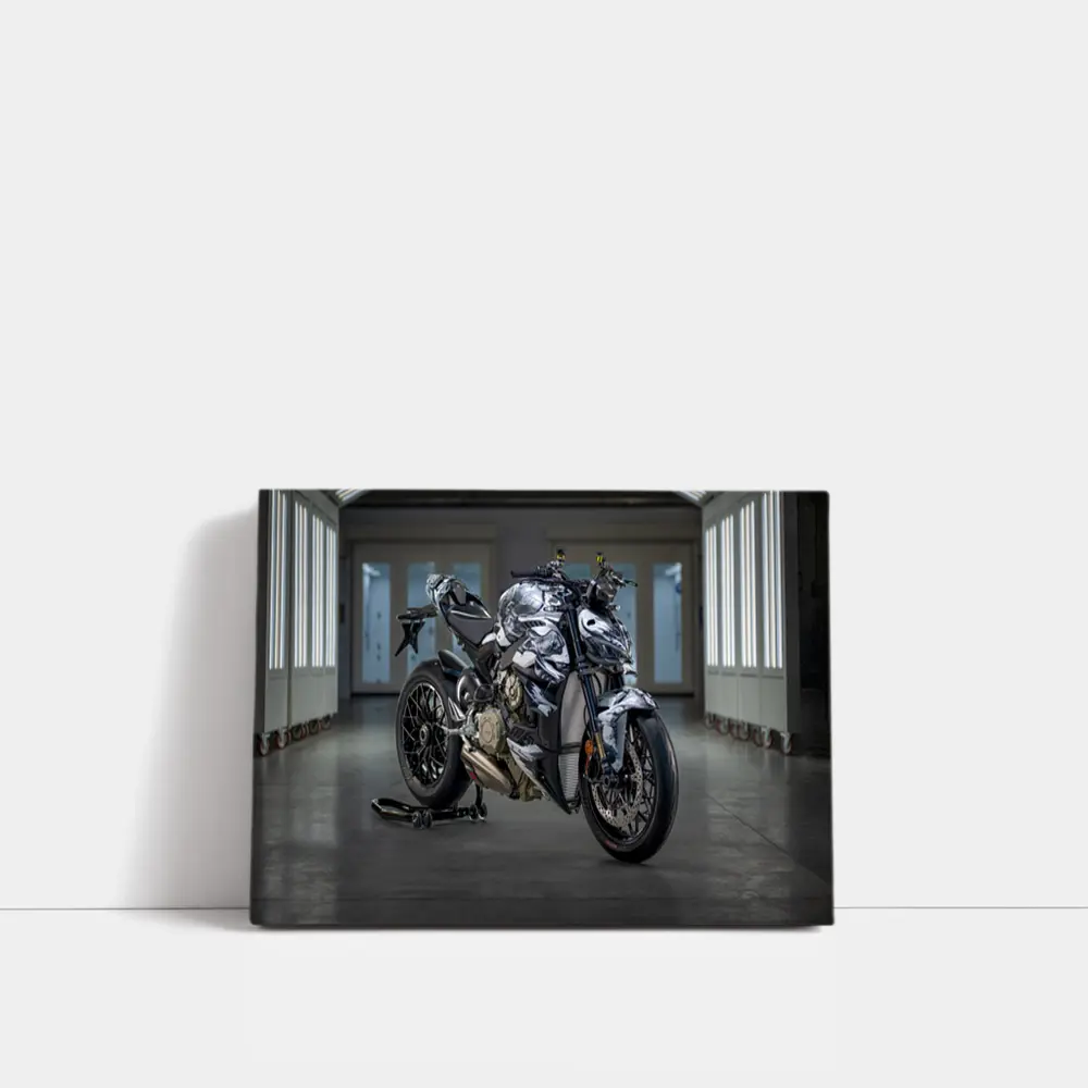 Ducati Streetfighter V4 Custom Art Garage – Wall Art
