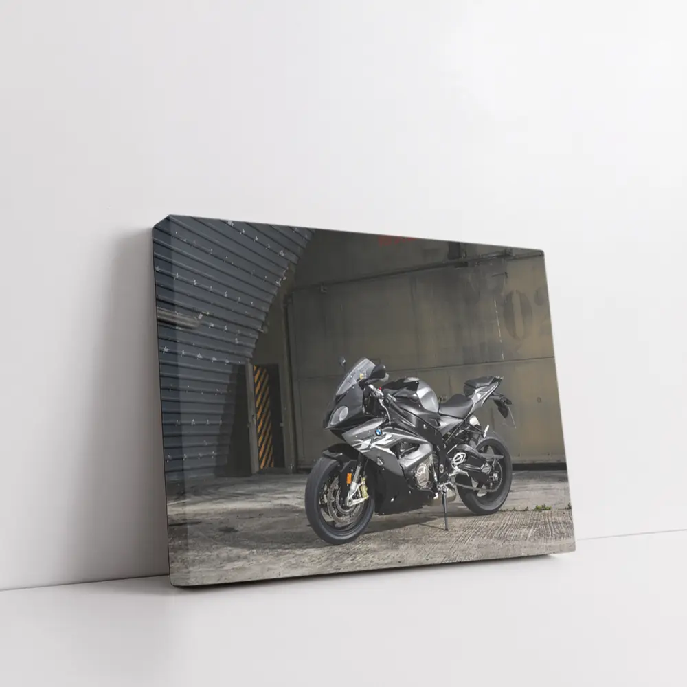 BMW S1000RR Superbike Urban Industrial Setting – Wall Art