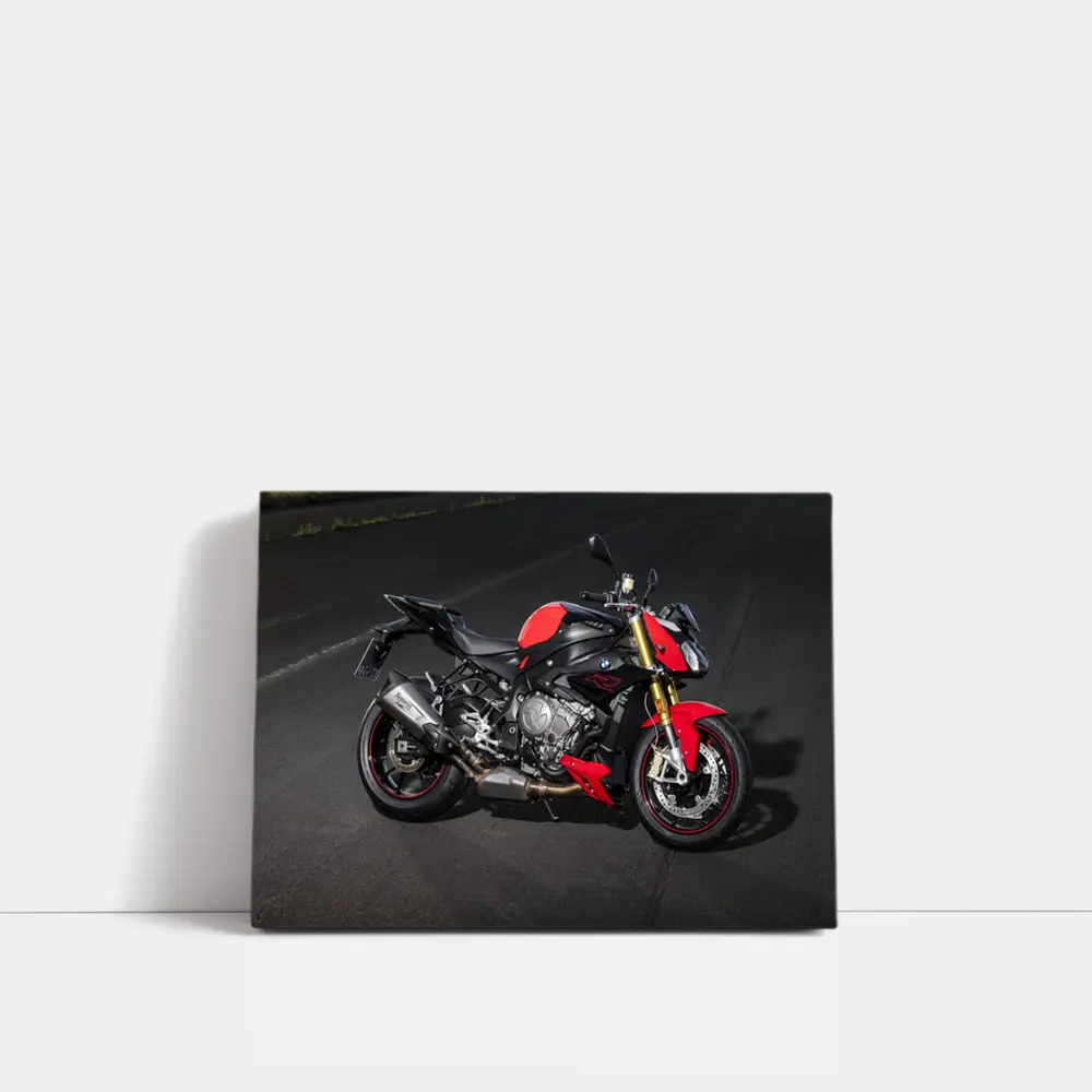 BMW S1000R Naked Bike on Track – Wall Art