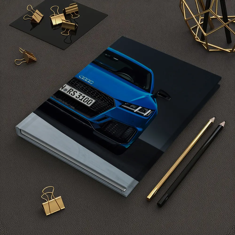 Audi TT RS Blue Front Studio Shot – Notebooks