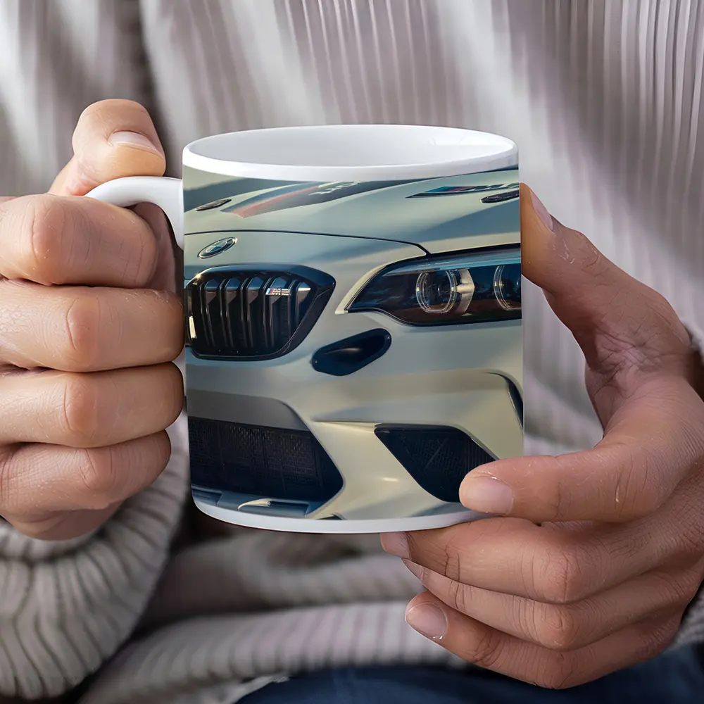BMW M2 Competition Front Close Up Shot – Mugs