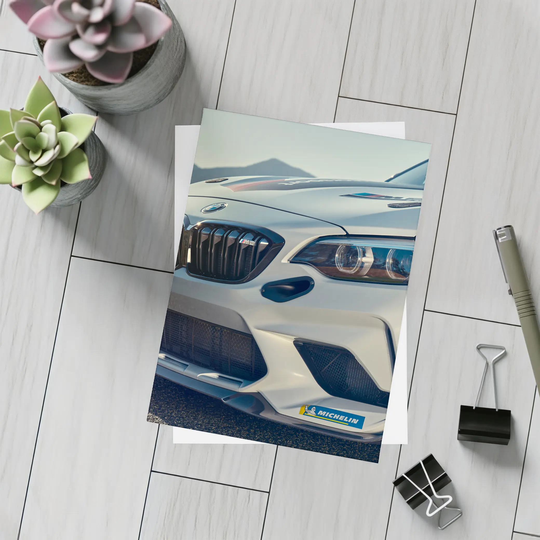 BMW M2 Competition Front Close Up Shot – Postcards