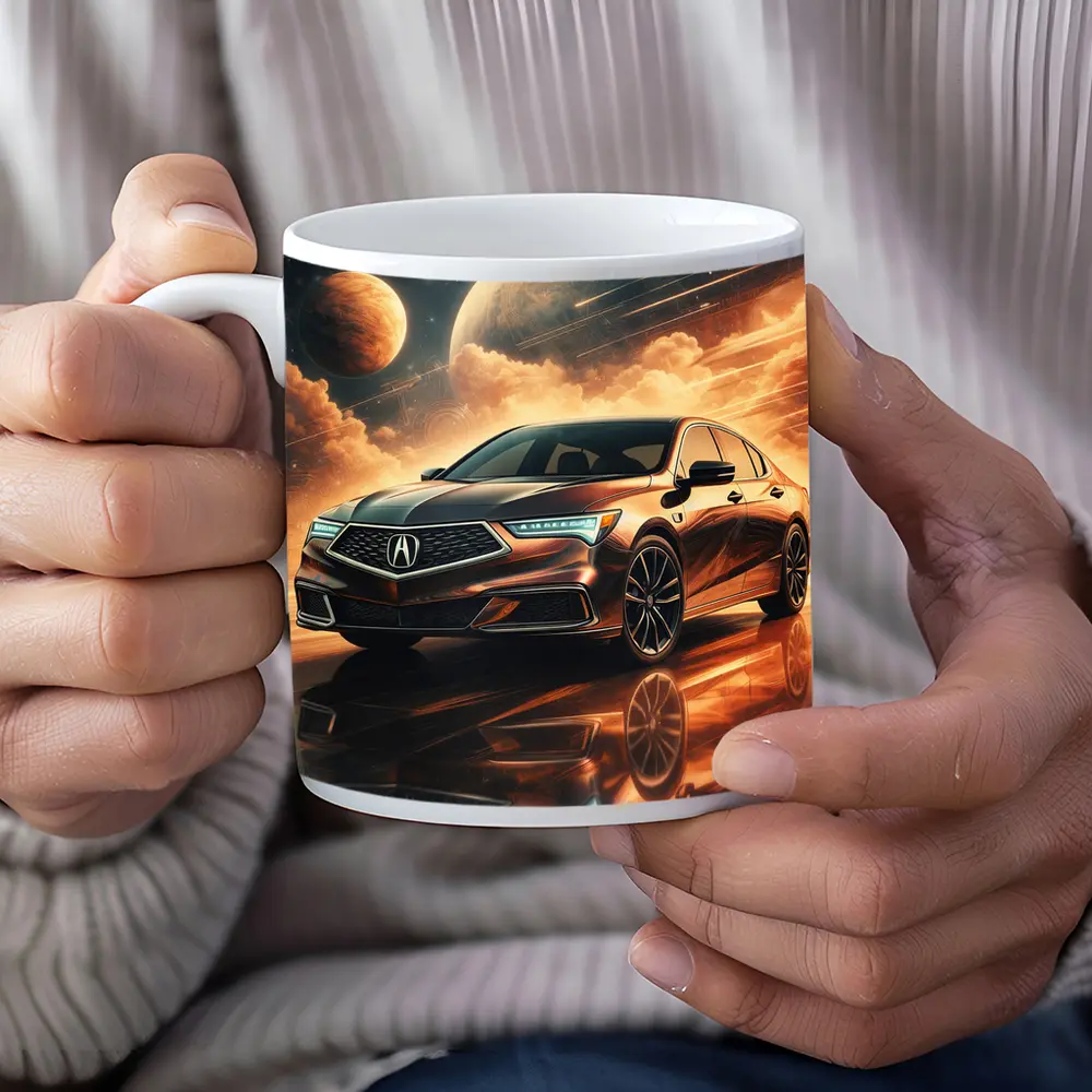 Acura TLX Cosmic Space Fantasy Art – Mugs