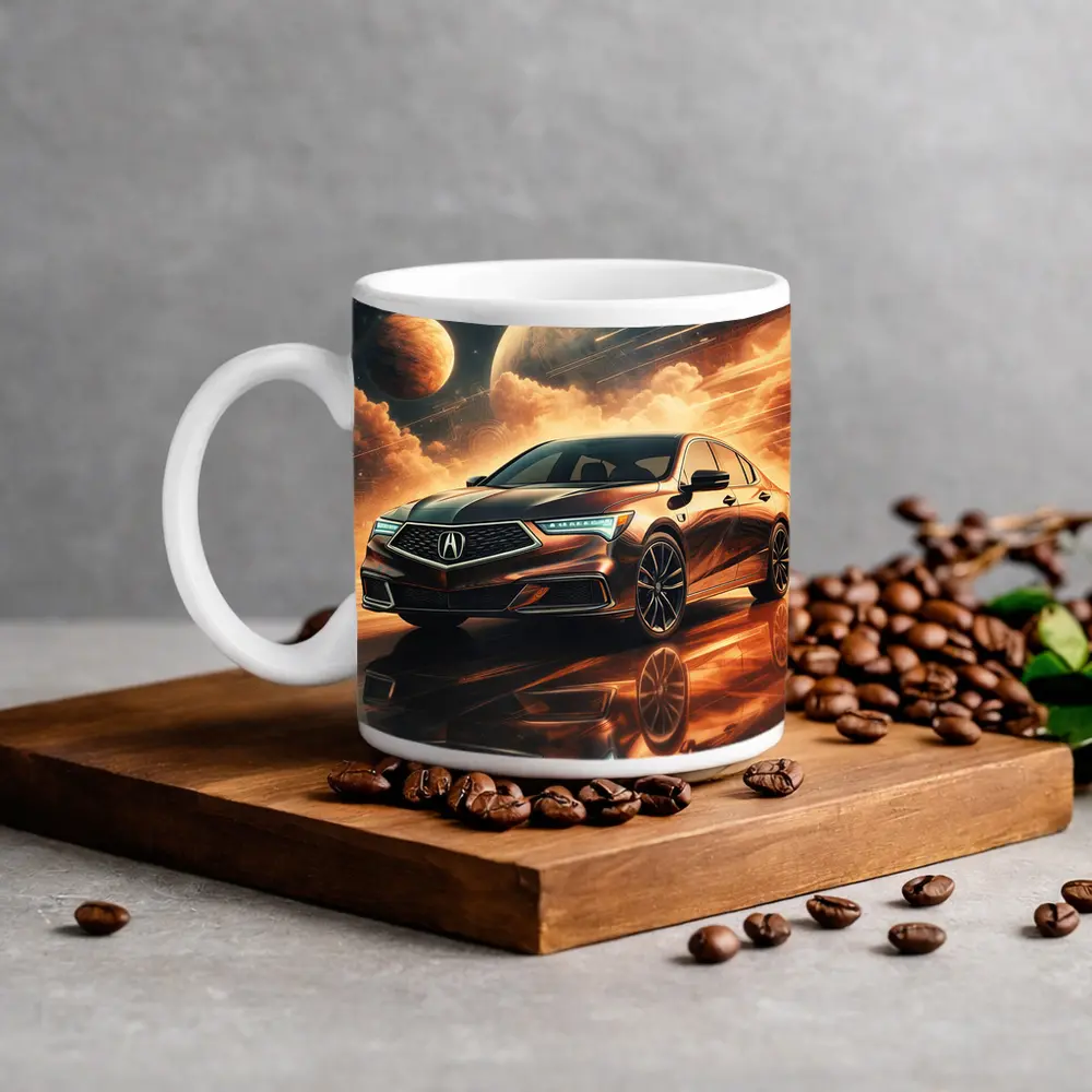 Acura TLX Cosmic Space Fantasy Art – Mugs