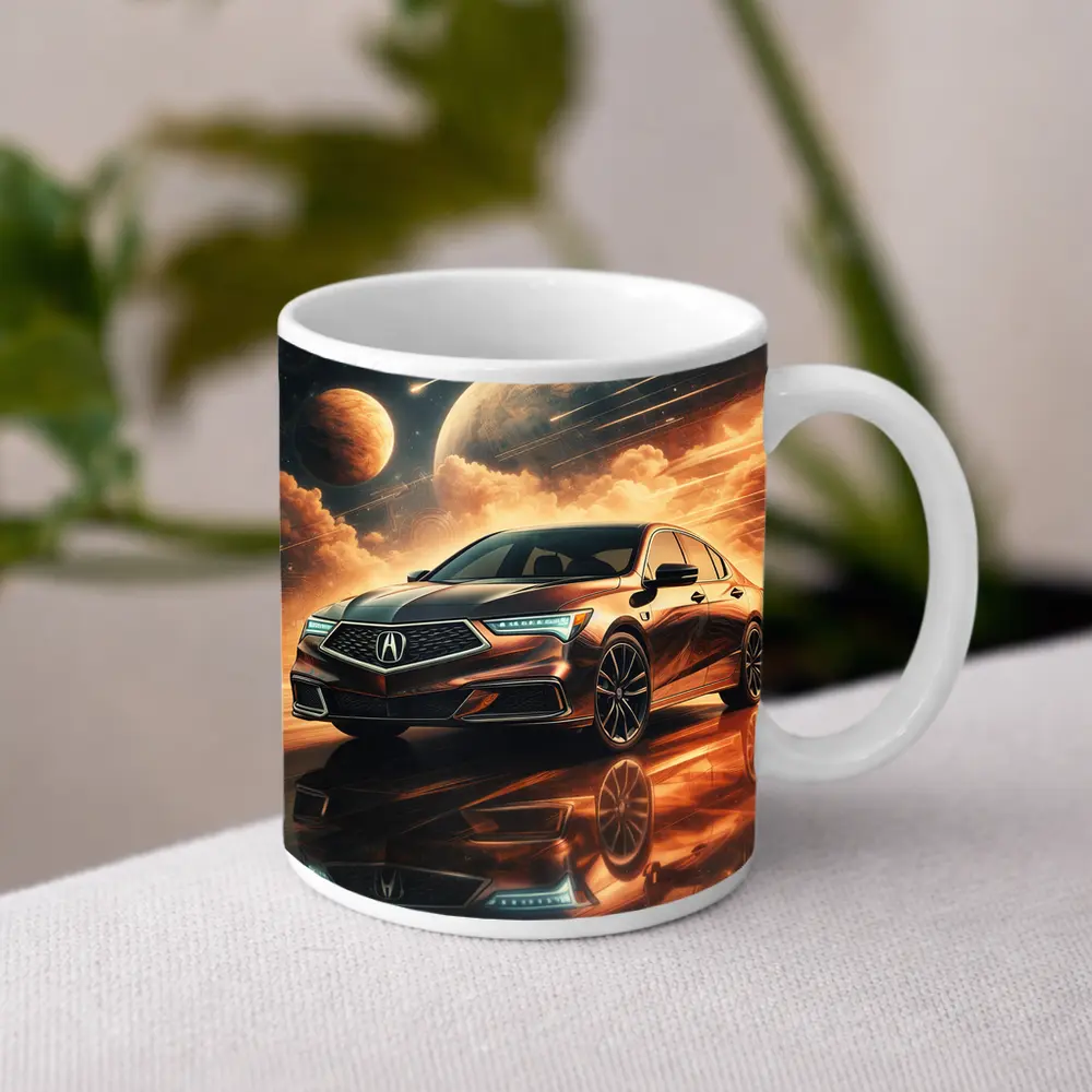 Acura TLX Cosmic Space Fantasy Art – Mugs