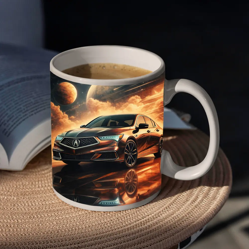 Acura TLX Cosmic Space Fantasy Art – Mugs