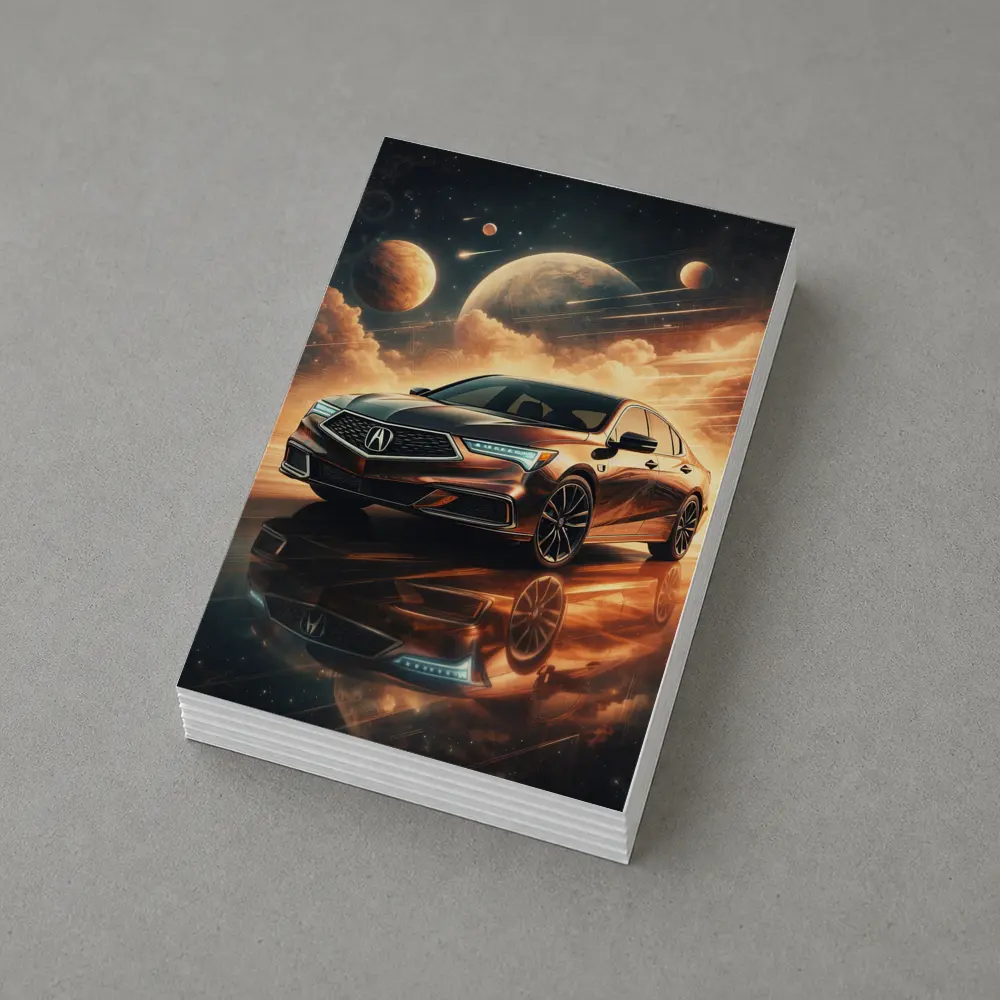 Acura TLX Cosmic Space Fantasy Art – Postcards
