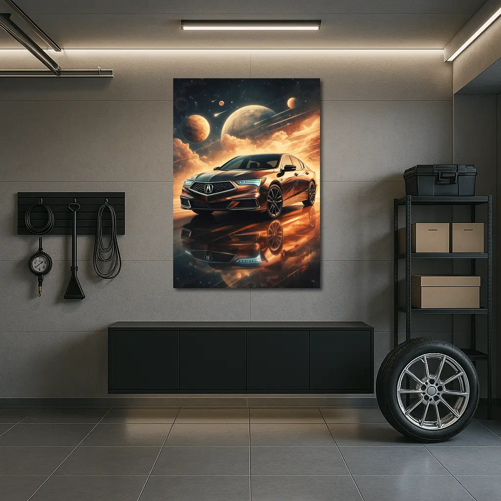 Acura TLX Cosmic Space Fantasy Art – Wall Art