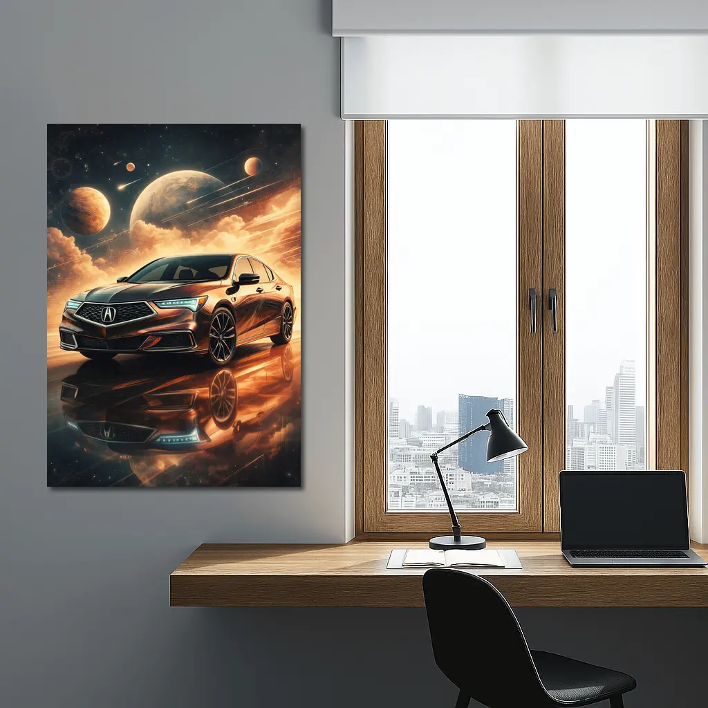 Acura TLX Cosmic Space Fantasy Art – Wall Art
