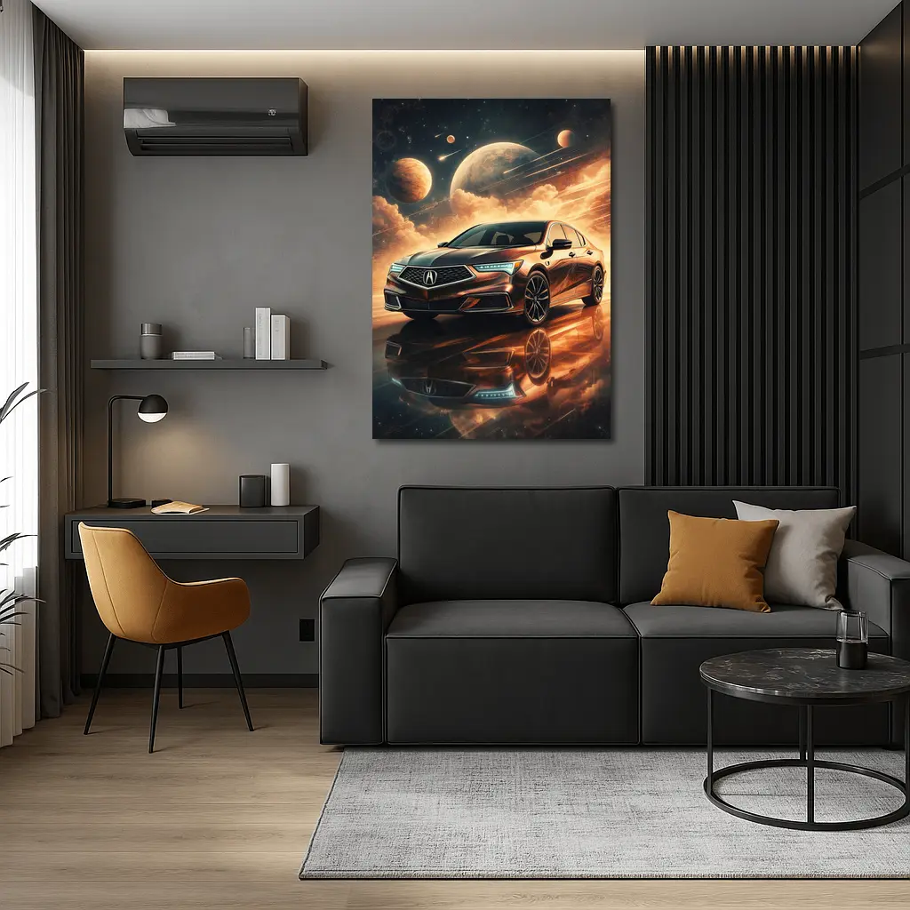 Acura TLX Cosmic Space Fantasy Art – Wall Art