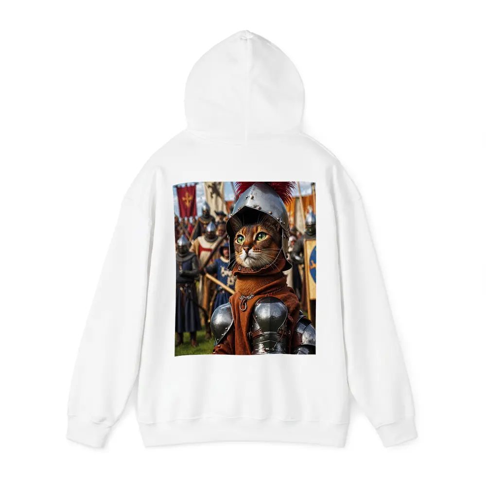 Abyssinian Cat Knight Medieval Tournament Battle – Hoodies