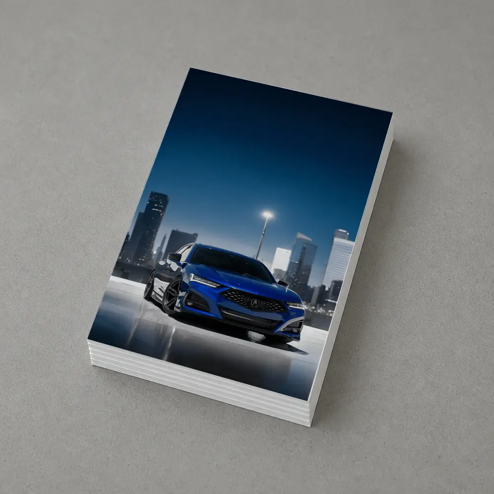 Acura TLX A-Spec Blue City Night – Postcards
