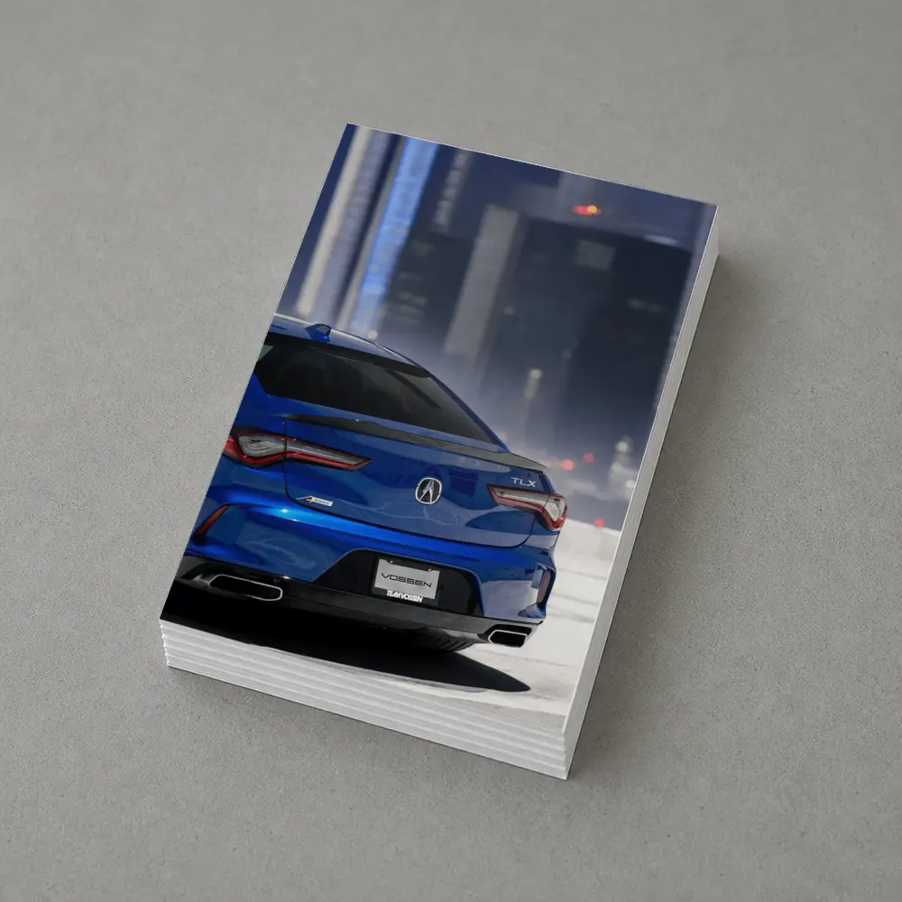 Acura TLX A-Spec Blue City Night – Postcards