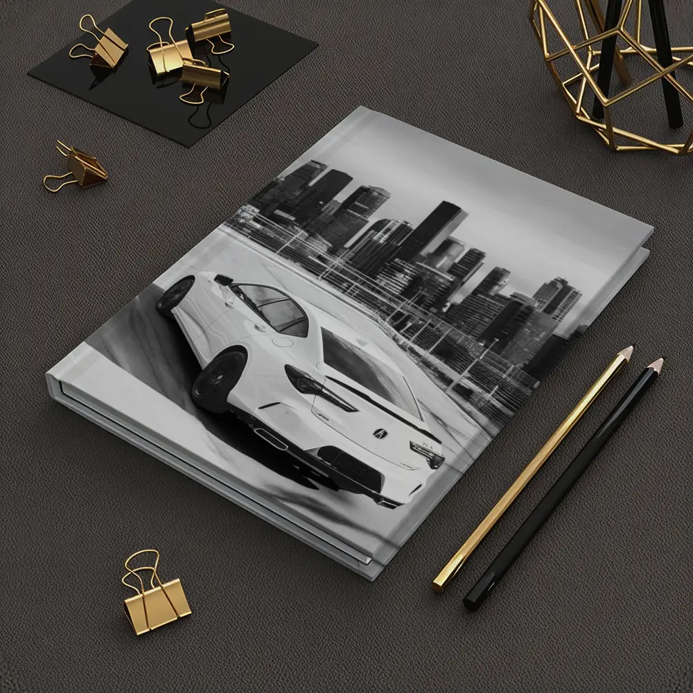 Acura TLX Black White City Skyline – Notebooks