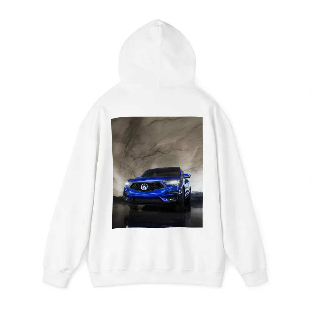 Acura RDX Blue Marble Background Studio Shot – Hoodies