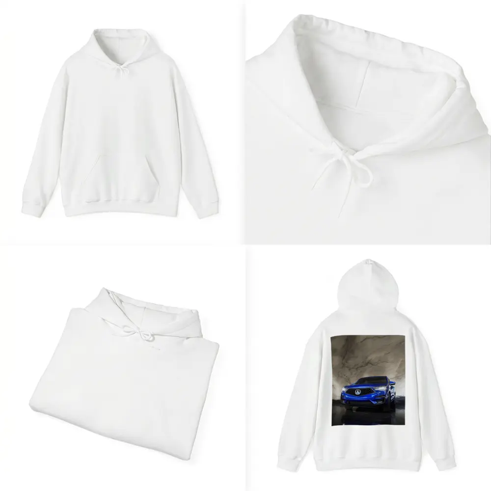 Acura RDX Blue Marble Background Studio Shot – Hoodies