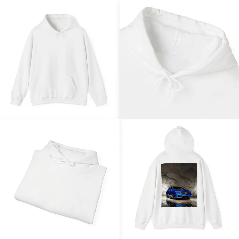Acura TLX Blue Sedan Marble Studio – Hoodies