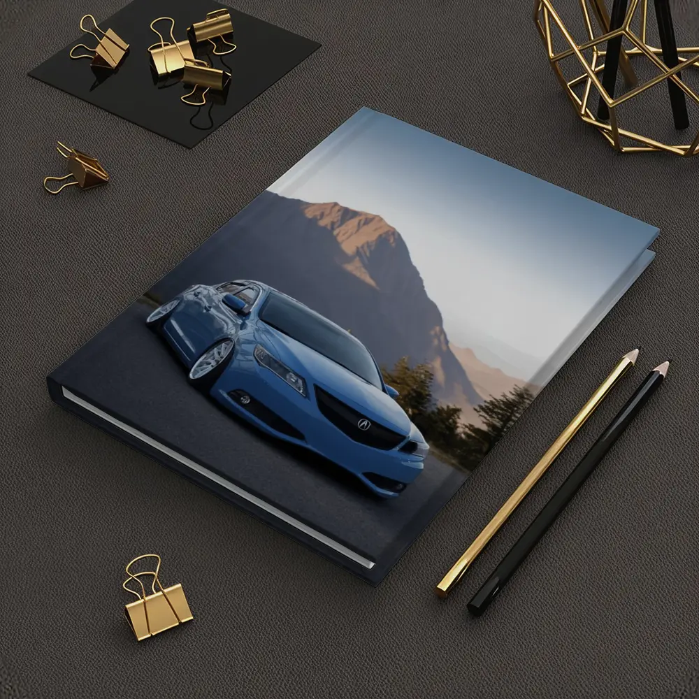 Acura ILX Blue Slammed Mountain Backdrop – Notebooks