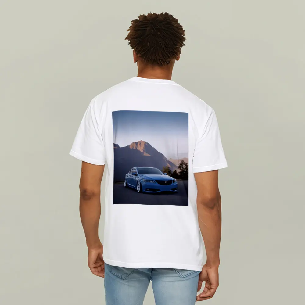 Acura ILX Blue Slammed Mountain Backdrop – T-Shirts