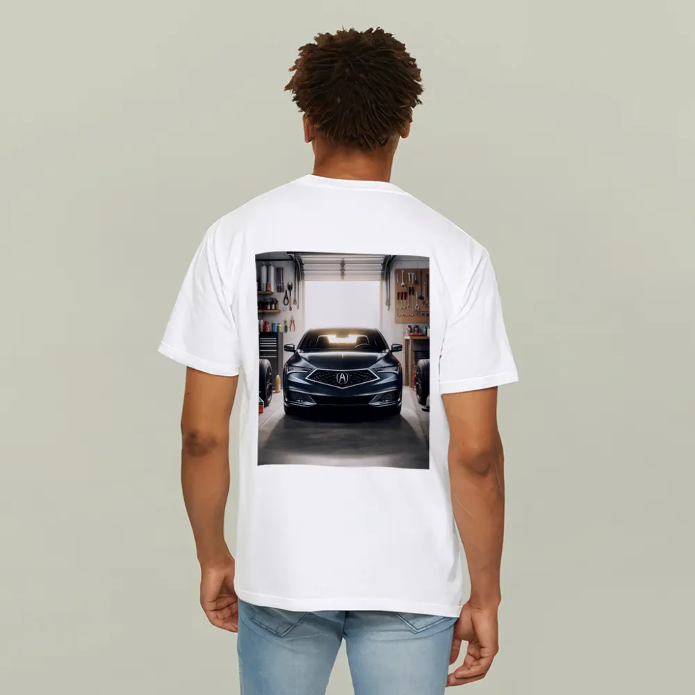Acura ILX Parked Inside Modern Garage – T-Shirts