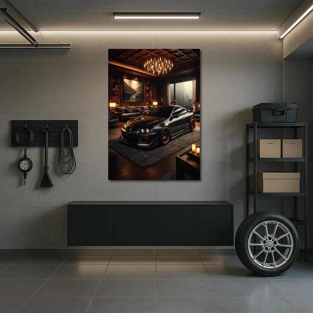 Acura Integra Type R Luxury Living Room – Wall Art