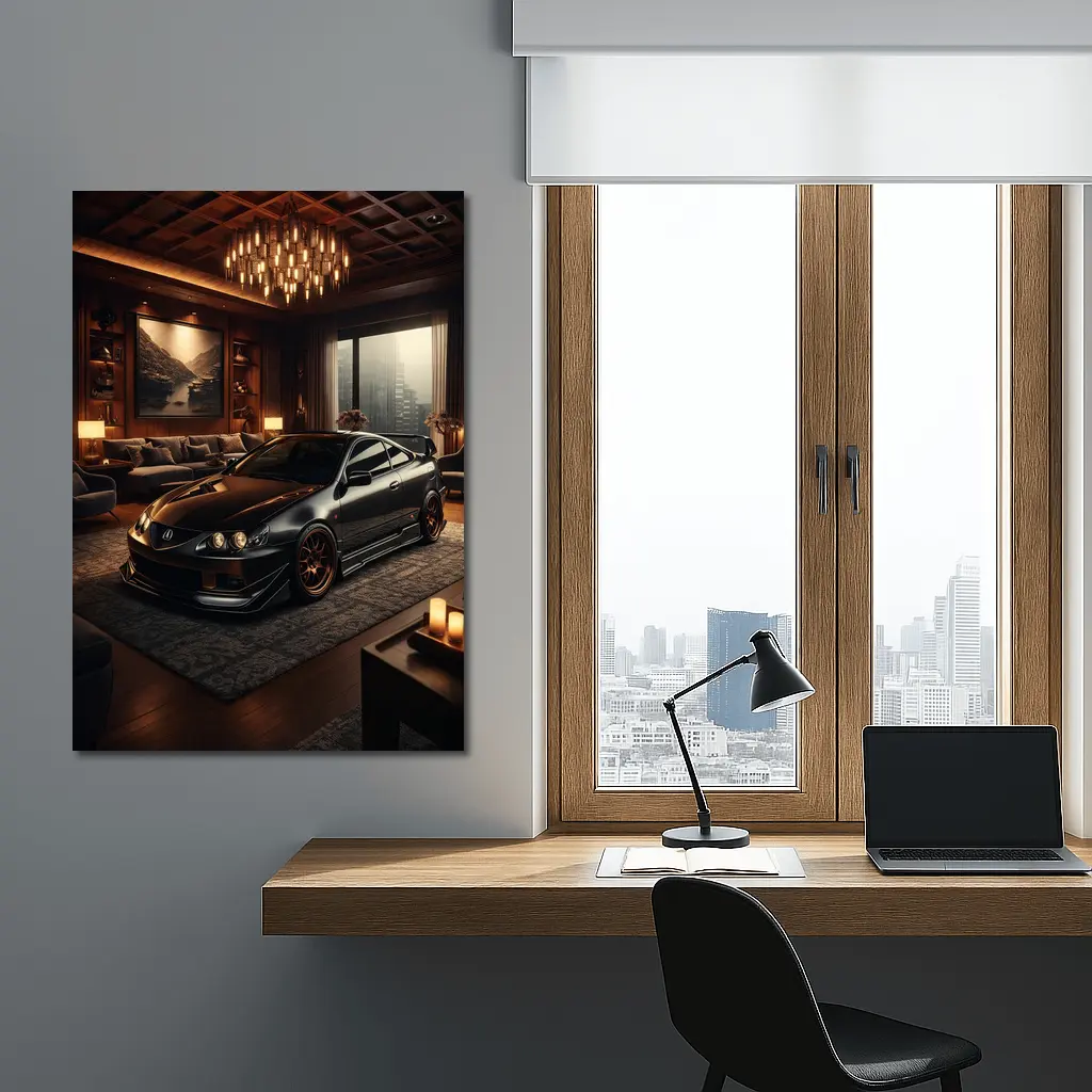 Acura Integra Type R Luxury Living Room – Wall Art