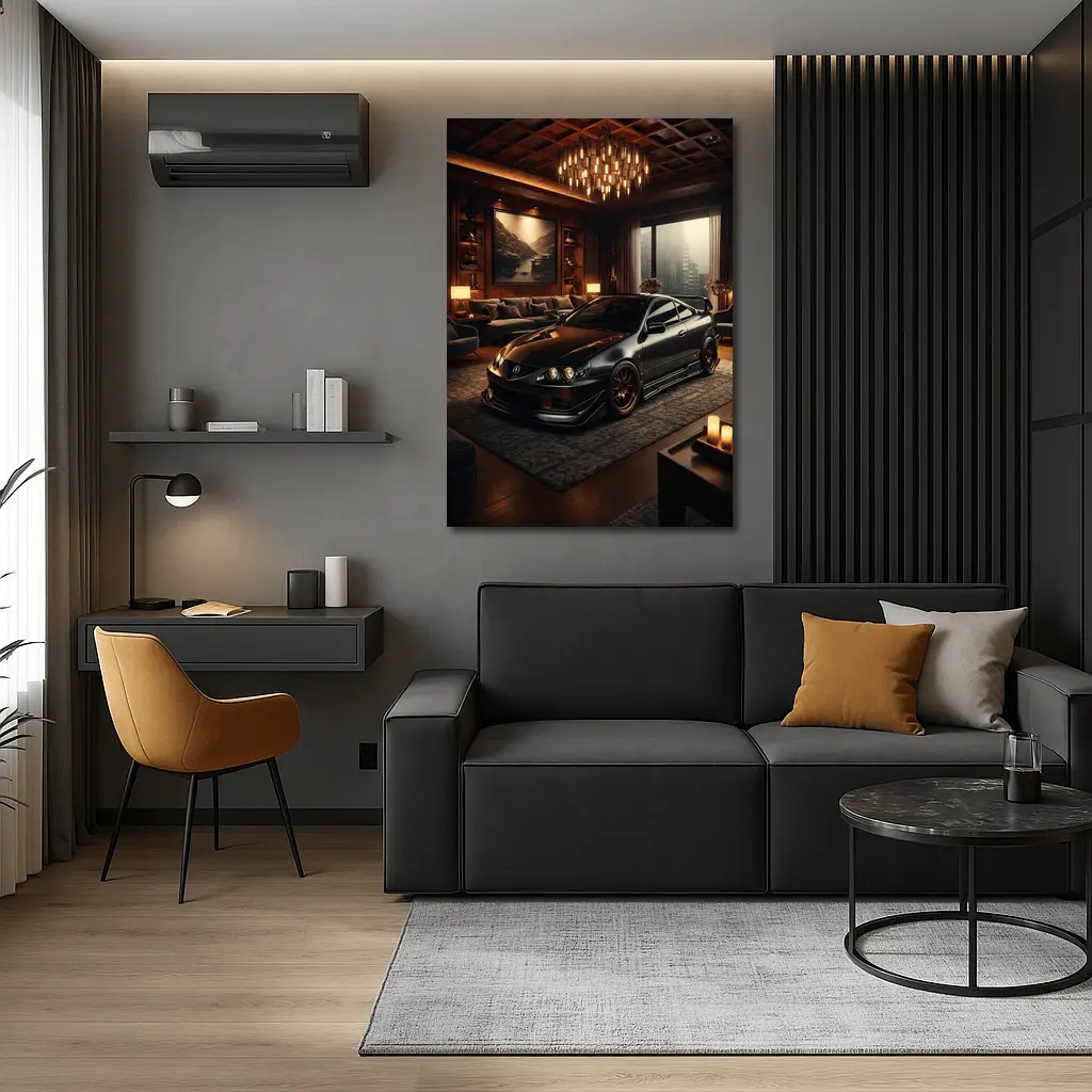 Acura Integra Type R Luxury Living Room – Wall Art