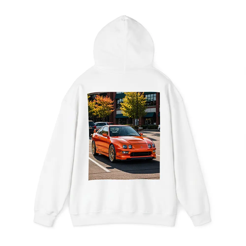 Acura Integra Type R Orange Parking Lot – Hoodies
