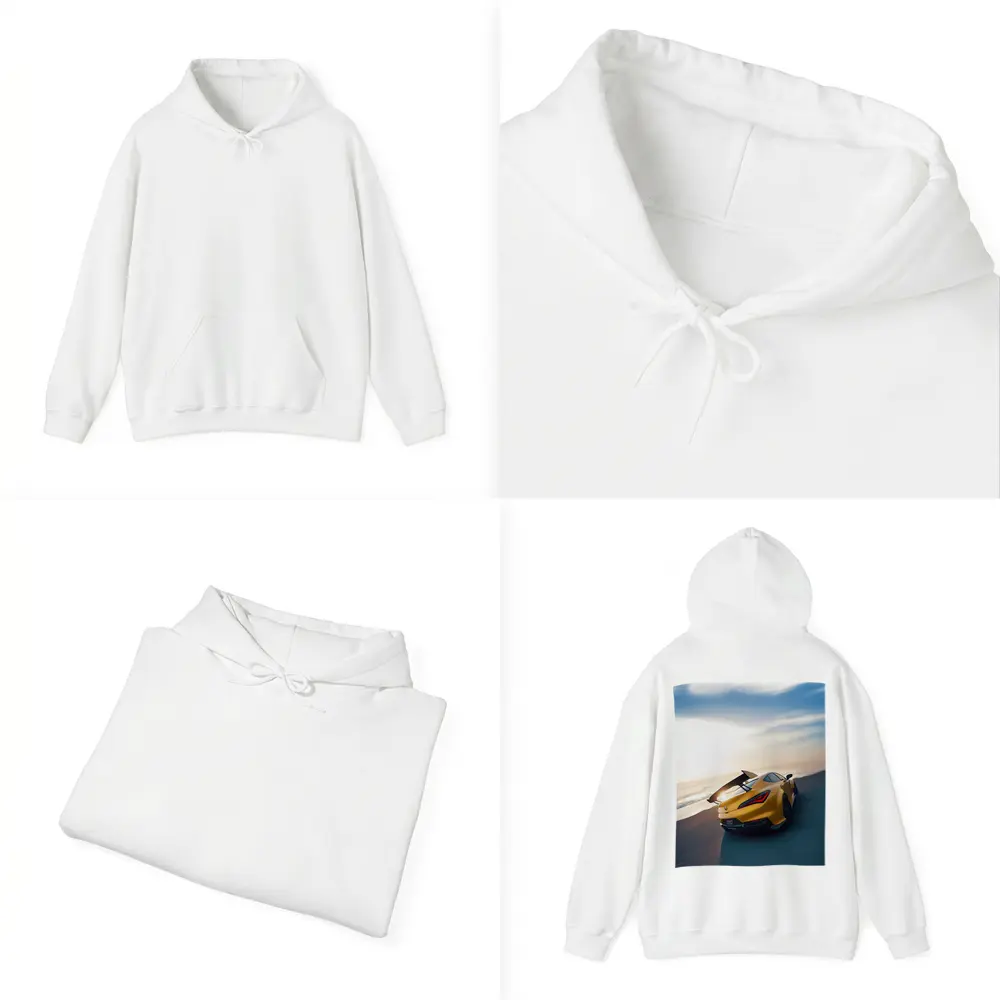 Acura Integra Type S Yellow Beach Sunset – Hoodies