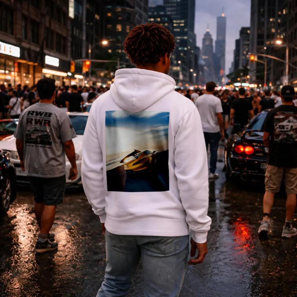 Acura Integra Type S Yellow Beach Sunset – Hoodies