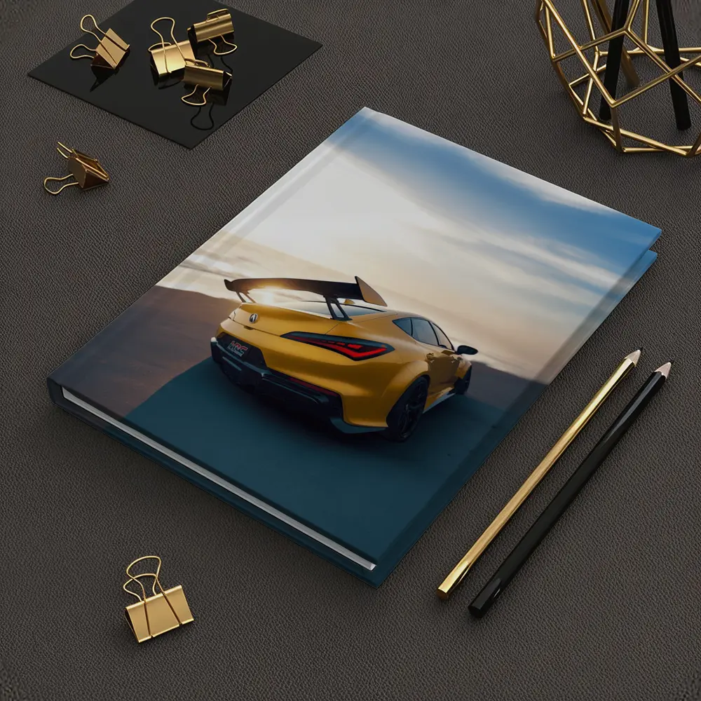 Acura Integra Type S Yellow Beach Sunset – Notebooks