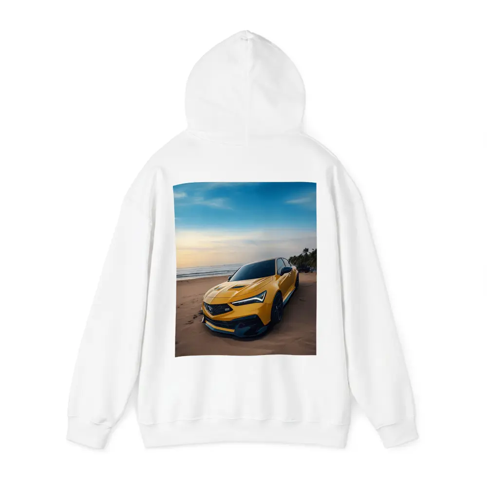 Acura Integra Type S Yellow Beach Shore – Hoodies