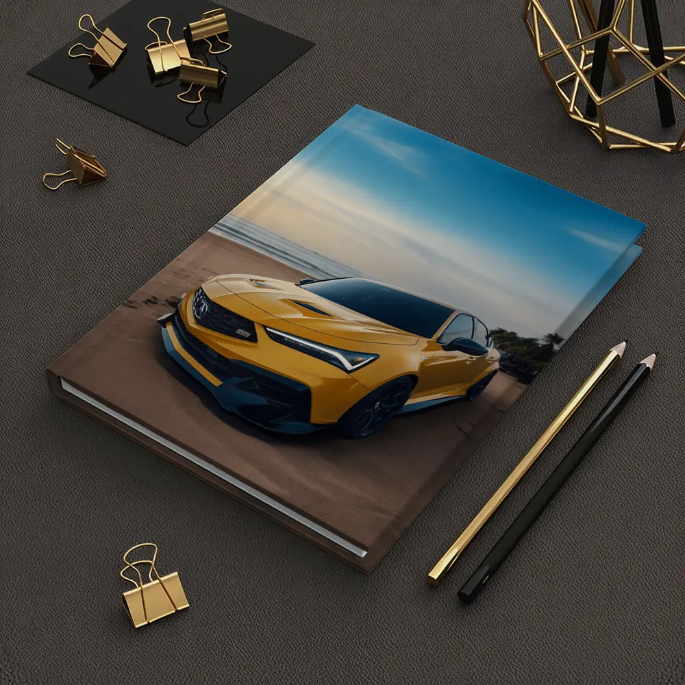 Acura Integra Type S Yellow Beach Shore – Notebooks