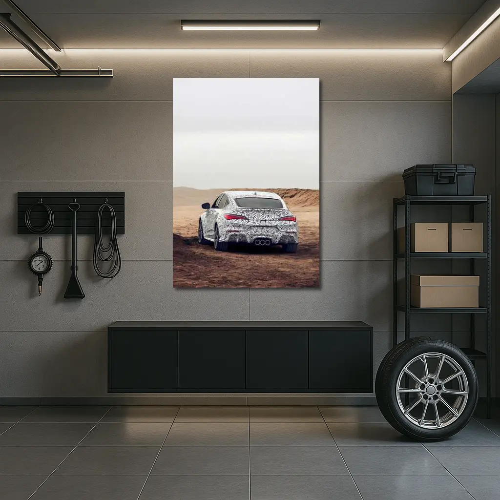 Mercedes AMG Camouflage Prototype Desert Dunes – Wall Art