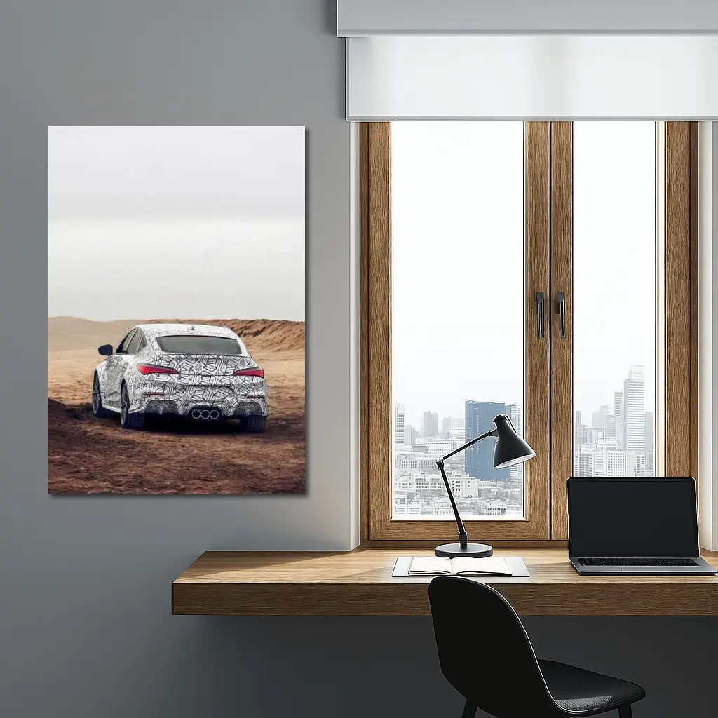 Mercedes AMG Camouflage Prototype Desert Dunes – Wall Art