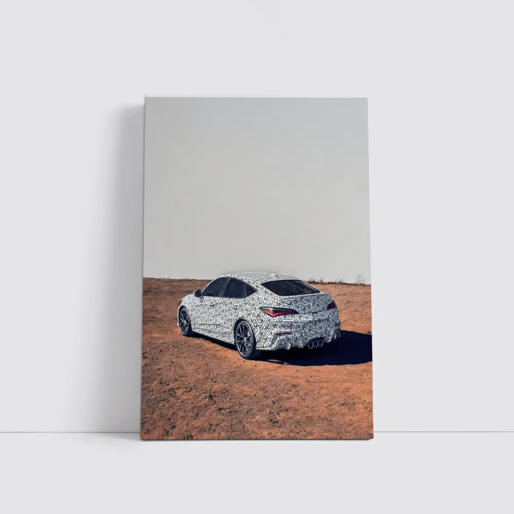 Acura Integra Type S Desert Camouflage Wrap – Wall Art